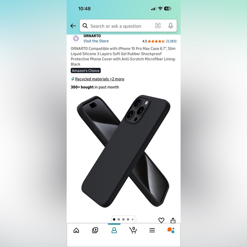 Ornarto phone case for iPhone 15 pro max